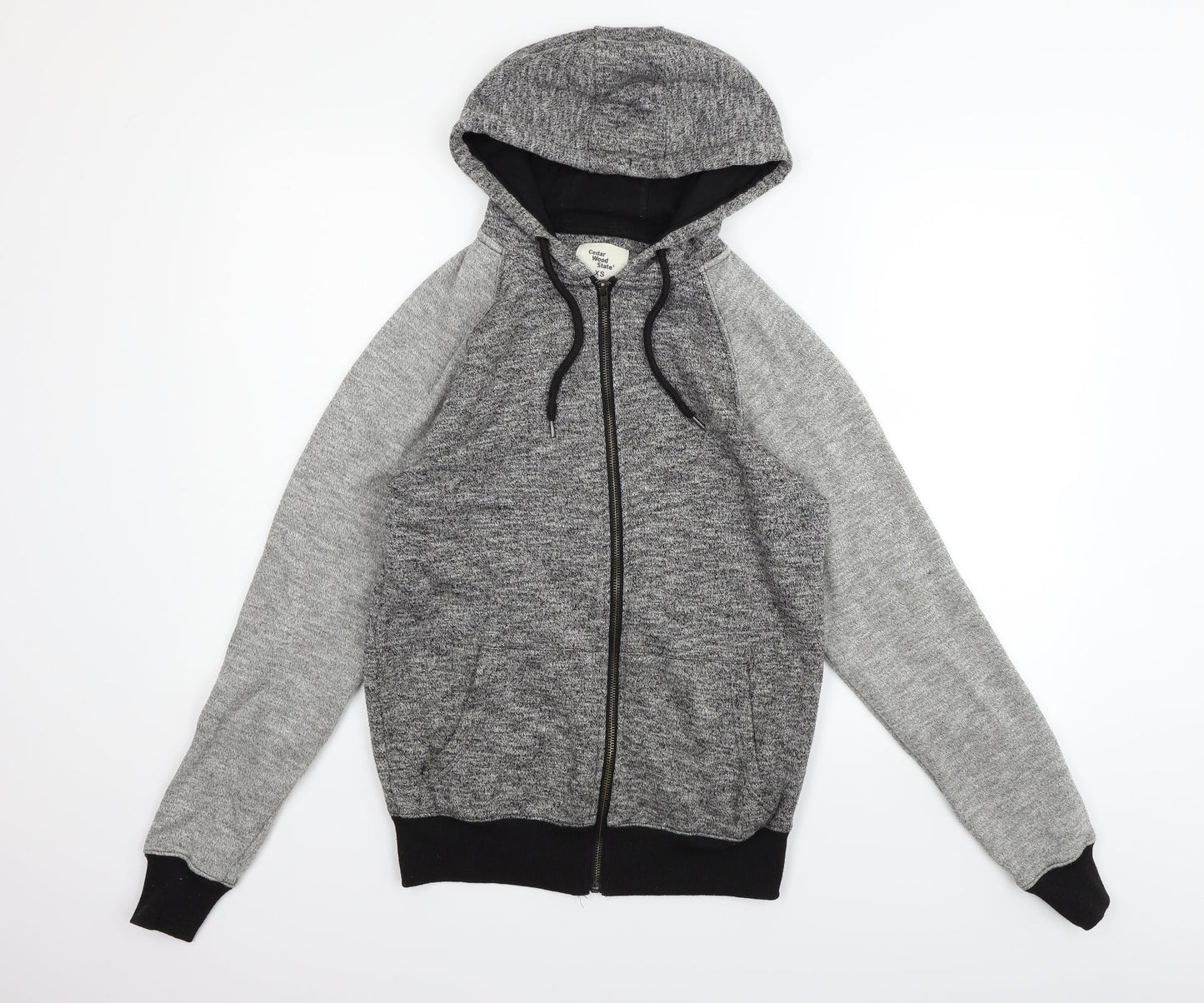 Cedar Wood State Womens Grey   Full Zip Jumper Size XS