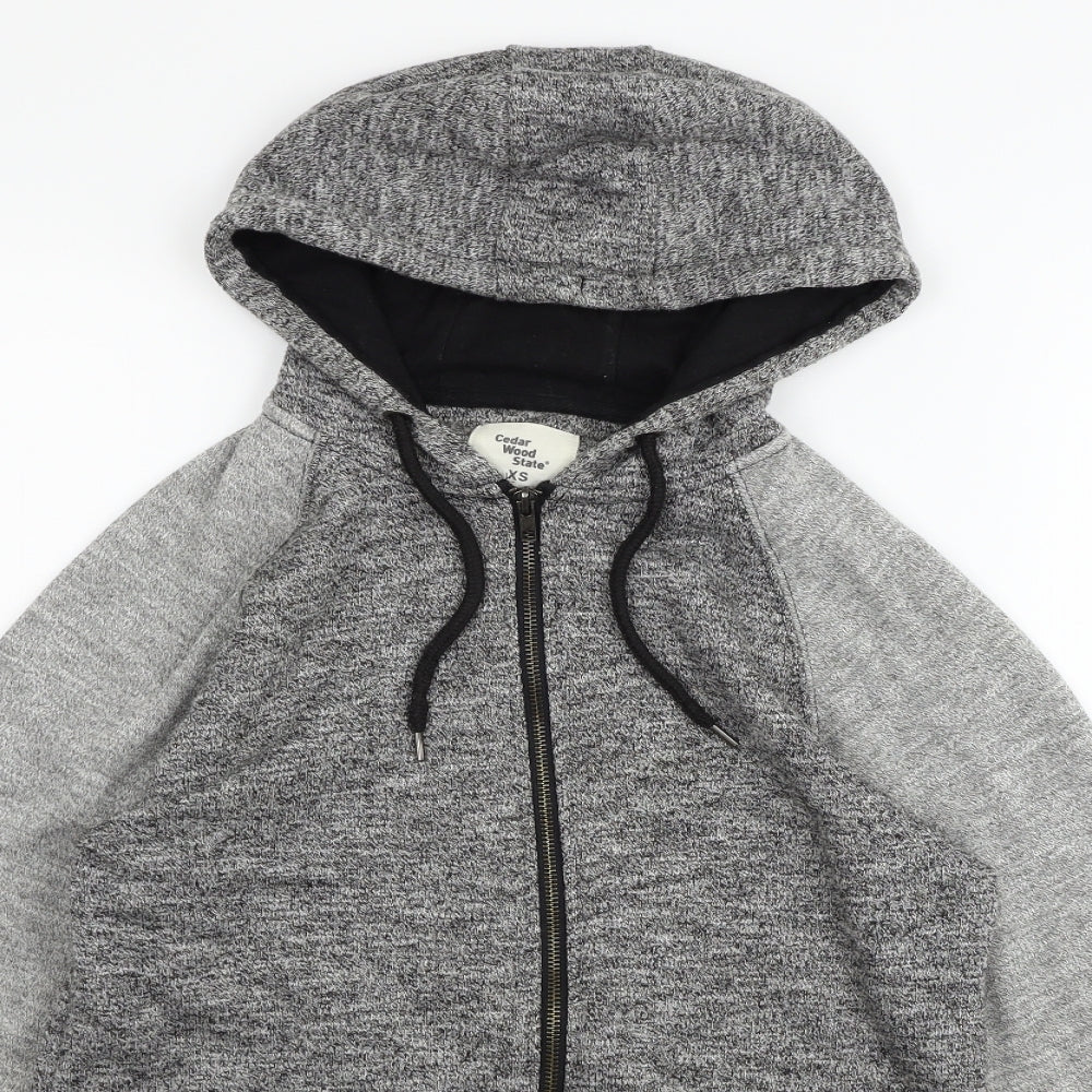 Cedar Wood State Womens Grey   Full Zip Jumper Size XS