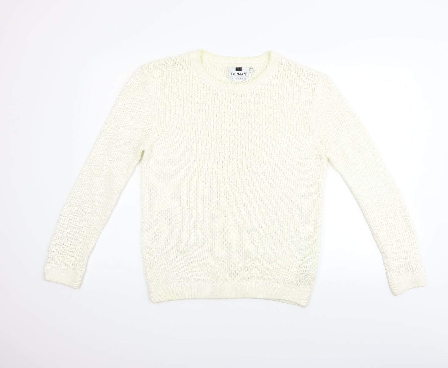Topman Womens Silver   Pullover Jumper Size S