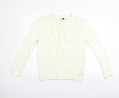 Topman Womens Silver   Pullover Jumper Size S