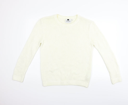 Topman Womens Silver   Pullover Jumper Size S