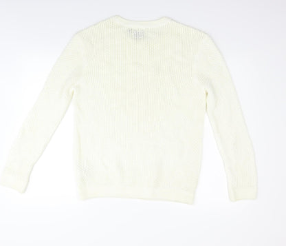 Topman Womens Silver   Pullover Jumper Size S