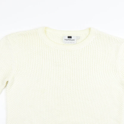Topman Womens Silver   Pullover Jumper Size S