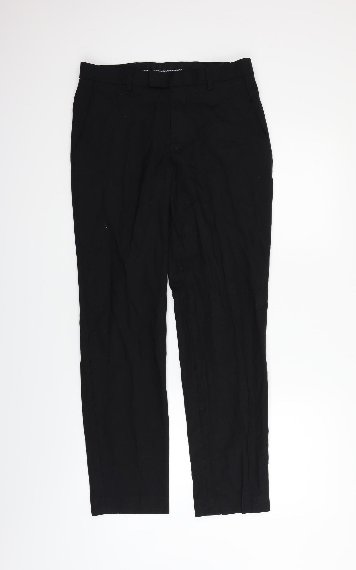 Womens UK Size 30 in Marks and Spencer Regular Fit  Blue Trousers