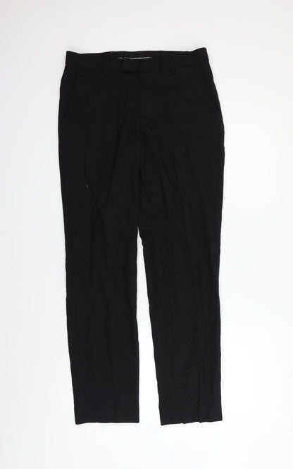 Womens UK Size 30 in Marks and Spencer Regular Fit  Blue Trousers