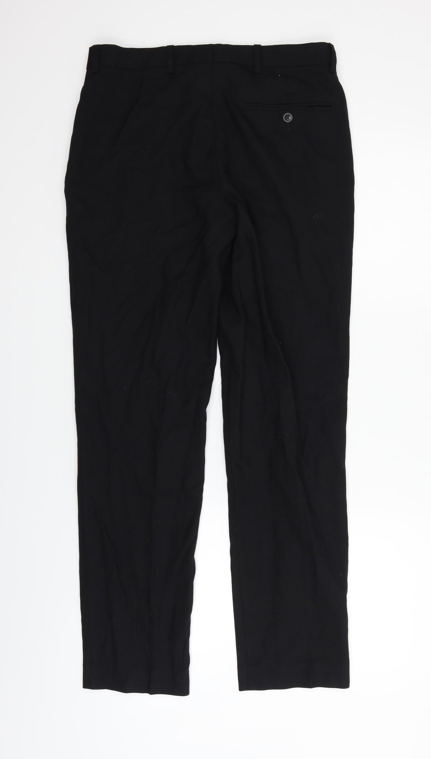 Womens UK Size 30 in Marks and Spencer Regular Fit  Blue Trousers