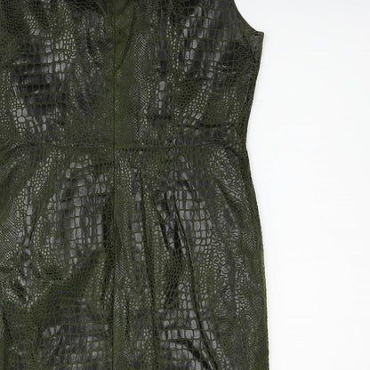Selene Womens Green   Fit & Flare  Size L