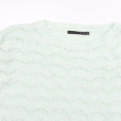 Atmosphere Womens Green   Pullover Jumper Size 8