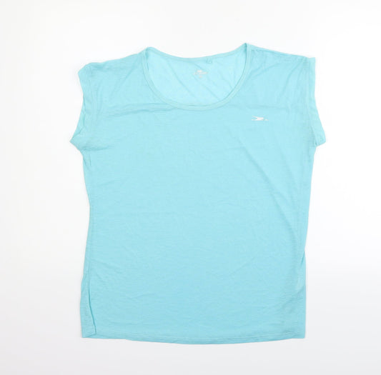 Crane Womens Blue   Basic T-Shirt Size M