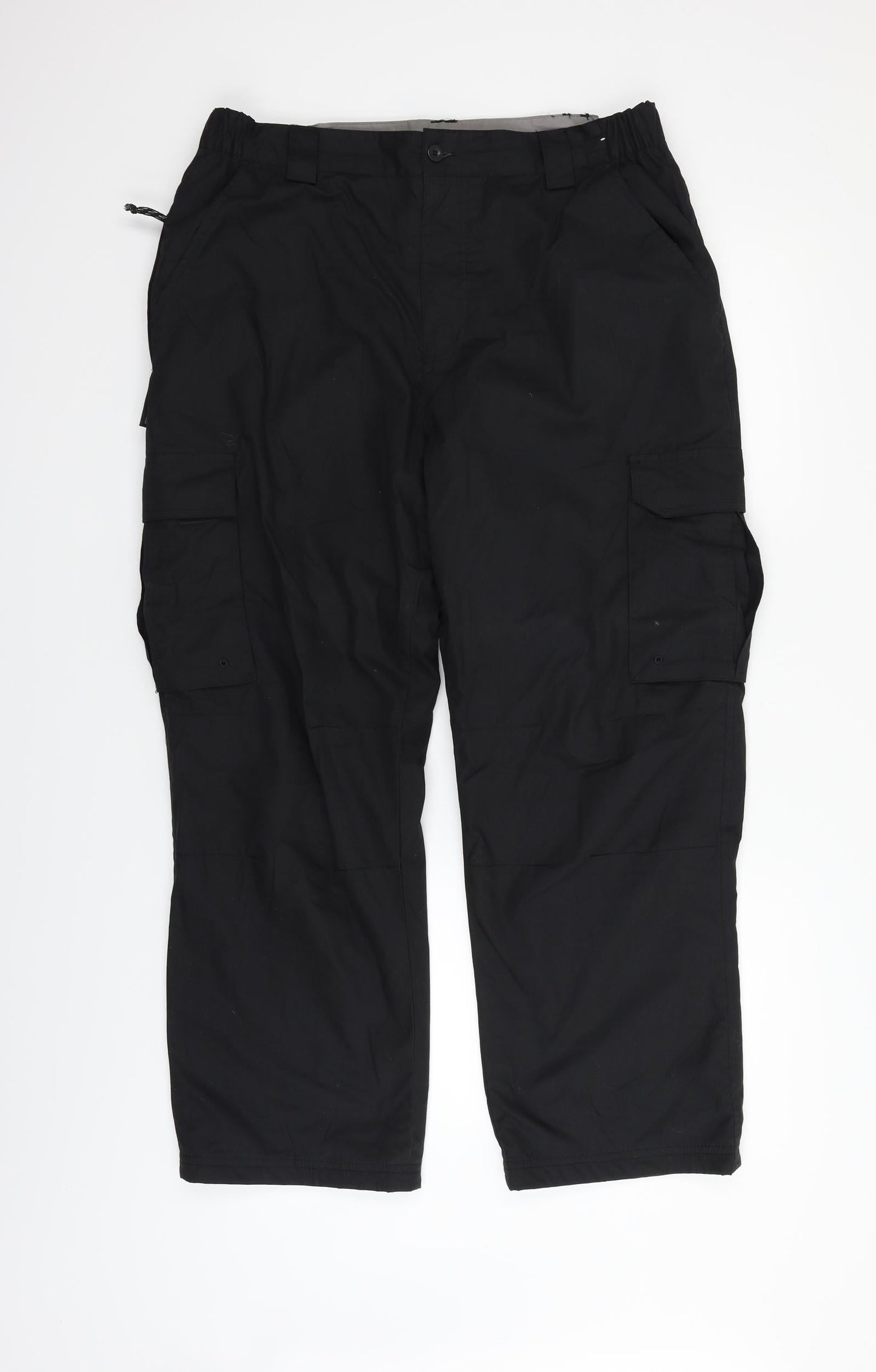 moutain warehouse Womens Black   Trousers  Size 6 L27 in