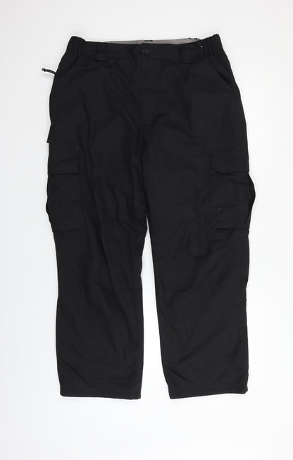 moutain warehouse Womens Black   Trousers  Size 6 L27 in