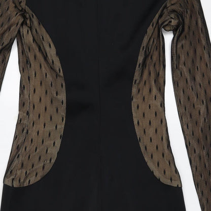 DS Dress Womens Black   Bodycon  Size 8