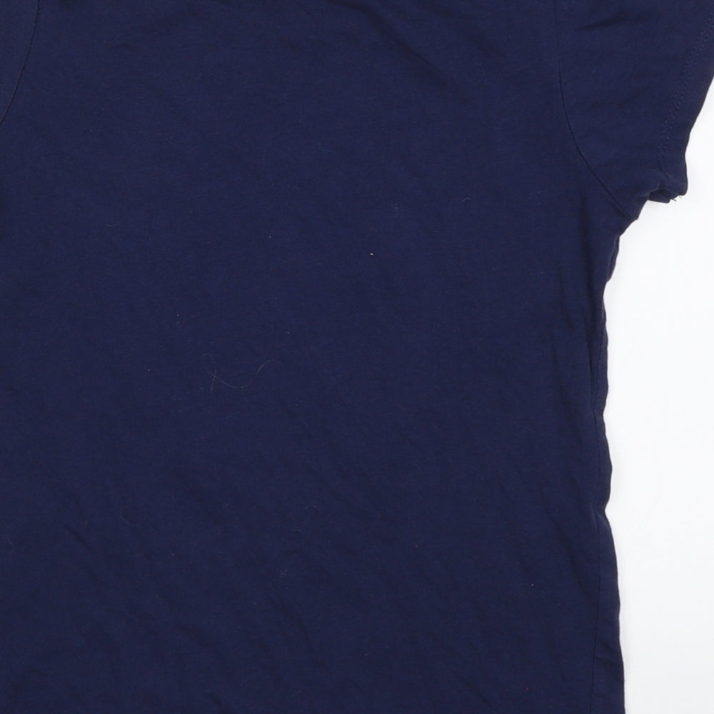 F&F Girls Blue   Basic T-Shirt Size 7-8 Years
