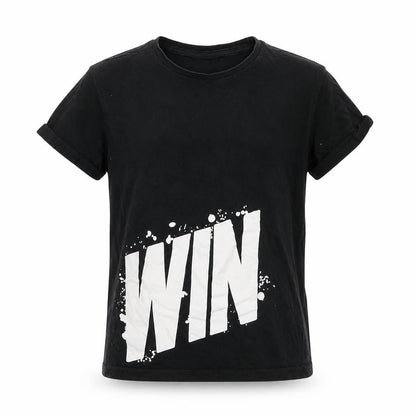 George Boys Black   Basic T-Shirt Size 8-9 Years