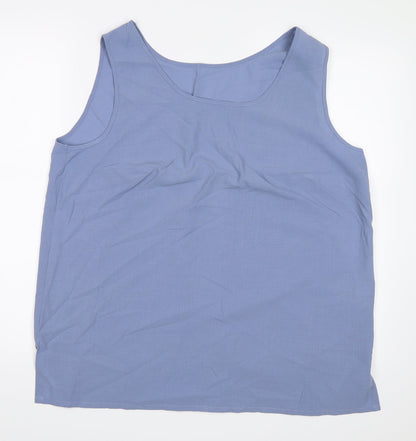 Match Set Womens Blue   Basic Blouse Size 18