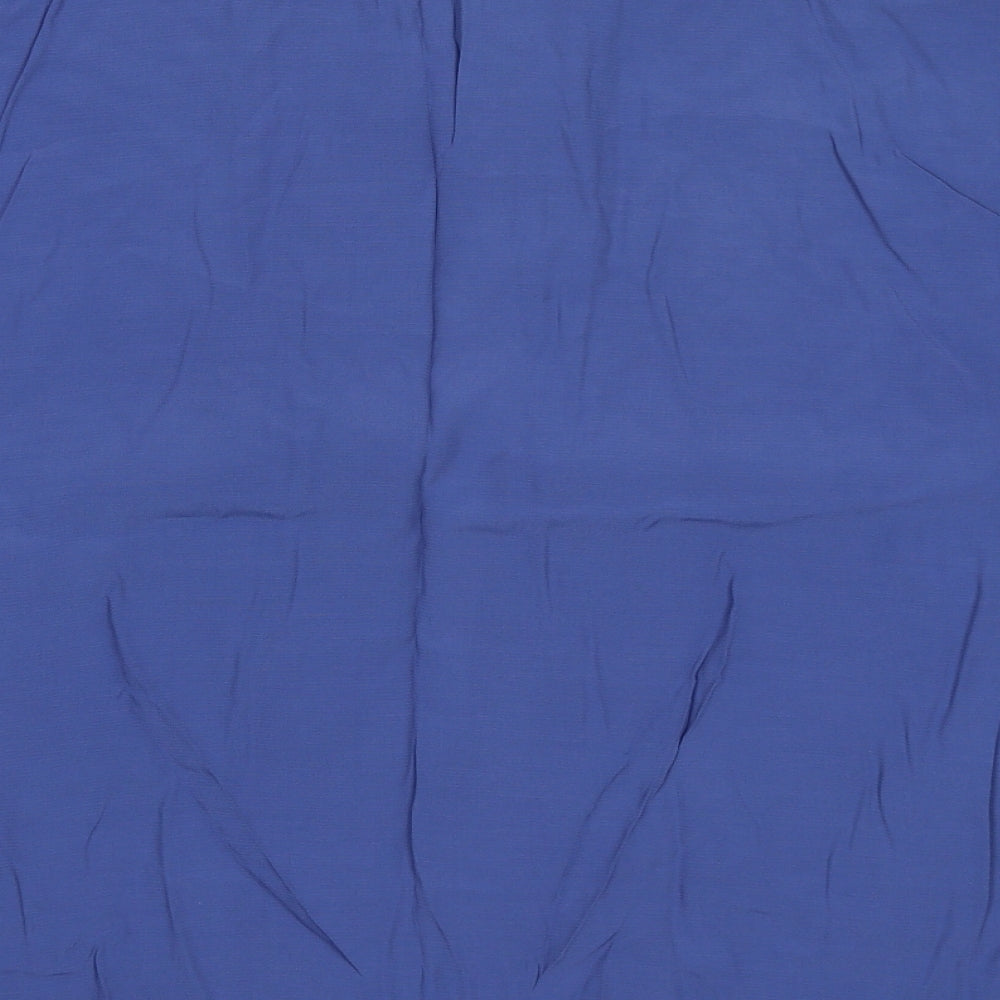 Womens UK Size 42 Gerry Weber Blue Basic Button-Up