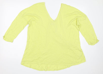 Preworn Womens Yellow   Pullover Jumper Size 14