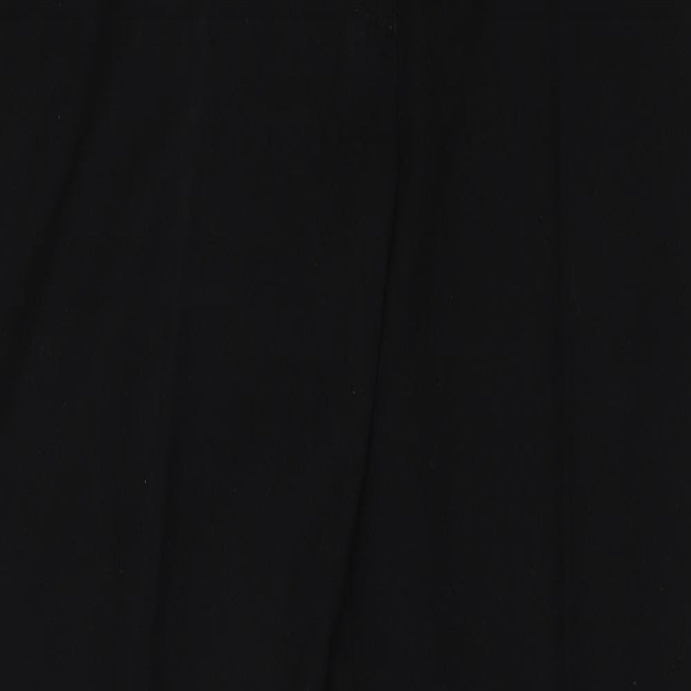 Womens UK Size 12 NEXT Regular Fit  Black Trousers