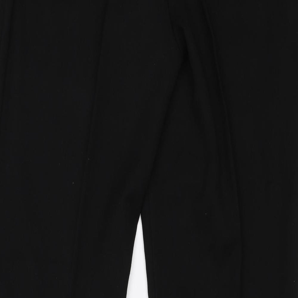 Womens UK Size 12 NEXT Regular Fit  Black Trousers