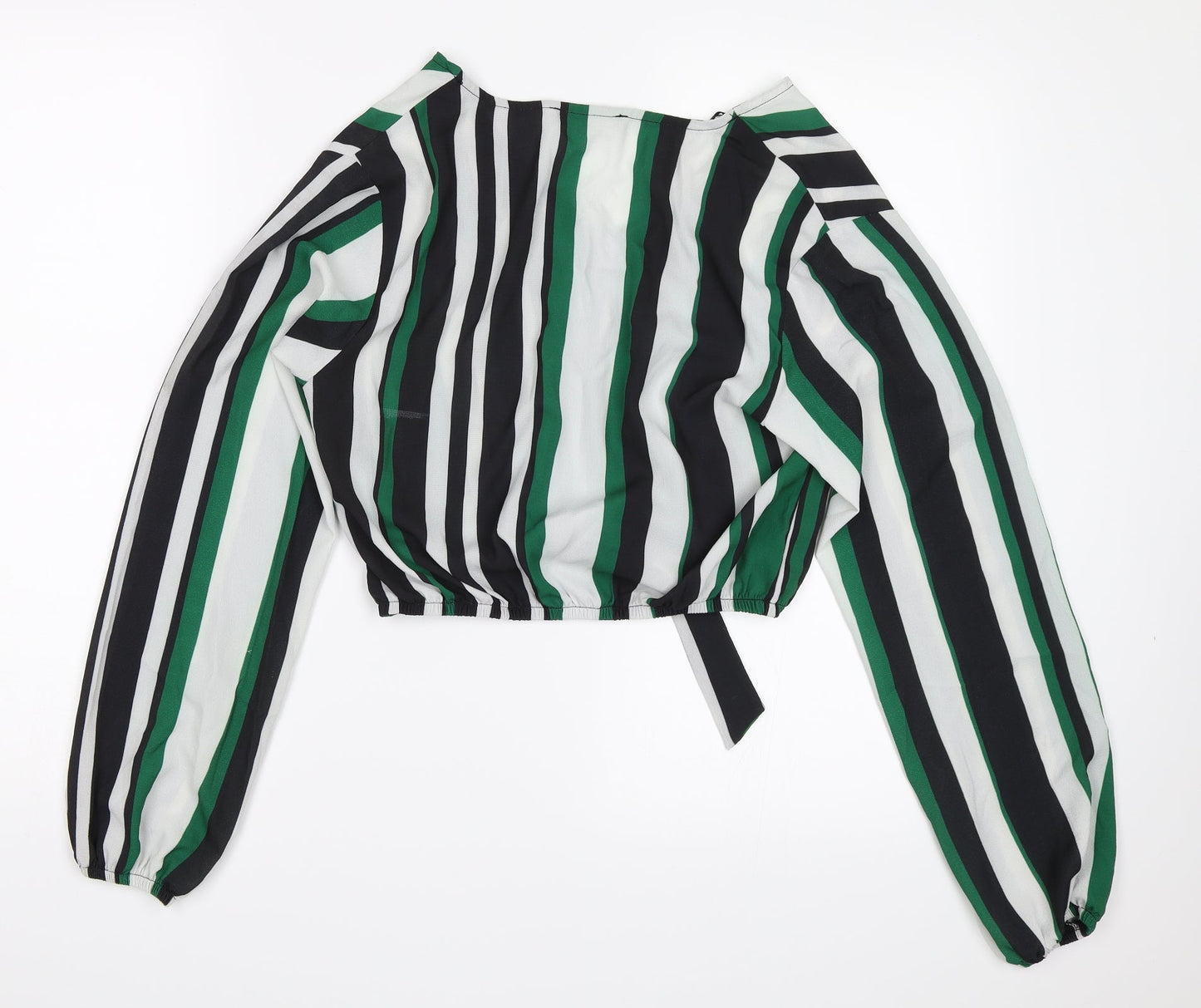 Womens UK Size 12 Select Green Basic Blouse