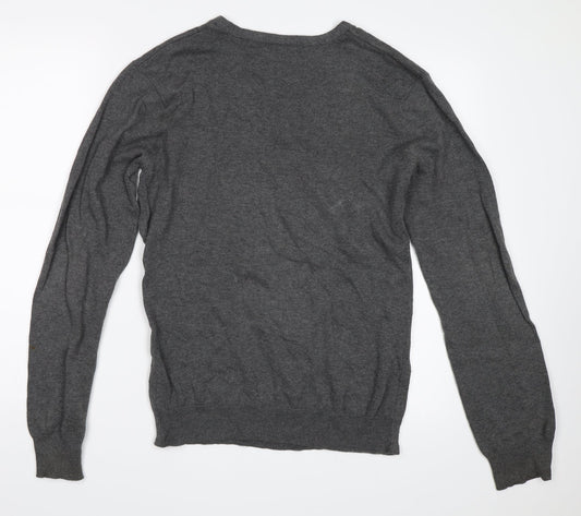 New Look Mens Grey   Pullover Jumper Size S
