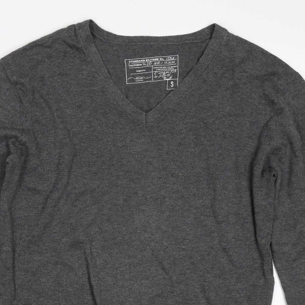 New Look Mens Grey   Pullover Jumper Size S