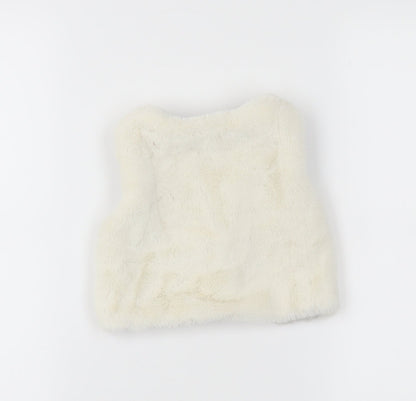 TU Girls Ivory   Gilet Waistcoat Size 9-12 Months