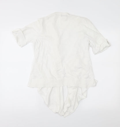 F&F Womens White   Cardigan Jumper Size 10