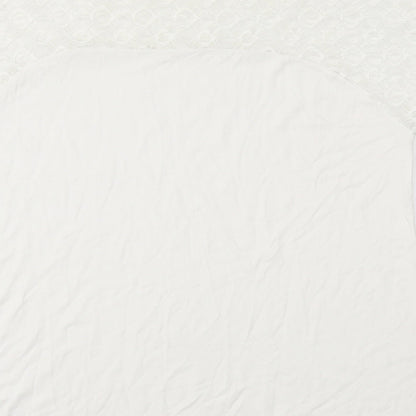 Womens UK Size 16 Saloos White Basic Blouse