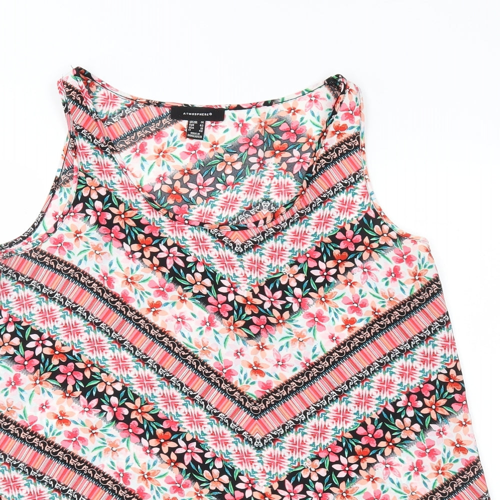 Womens UK Size 14 Atmosphere Pink Basic Blouse