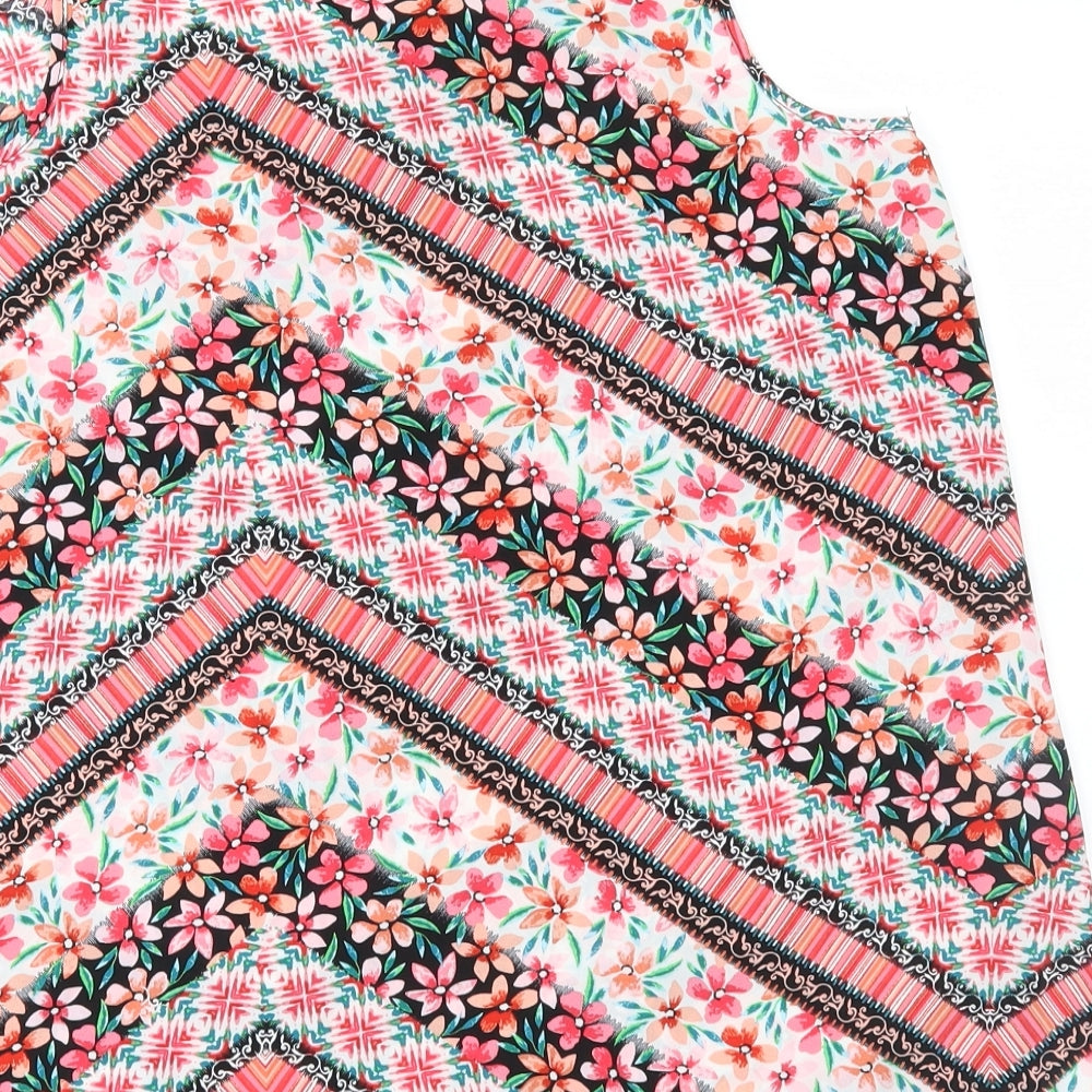 Womens UK Size 14 Atmosphere Pink Basic Blouse