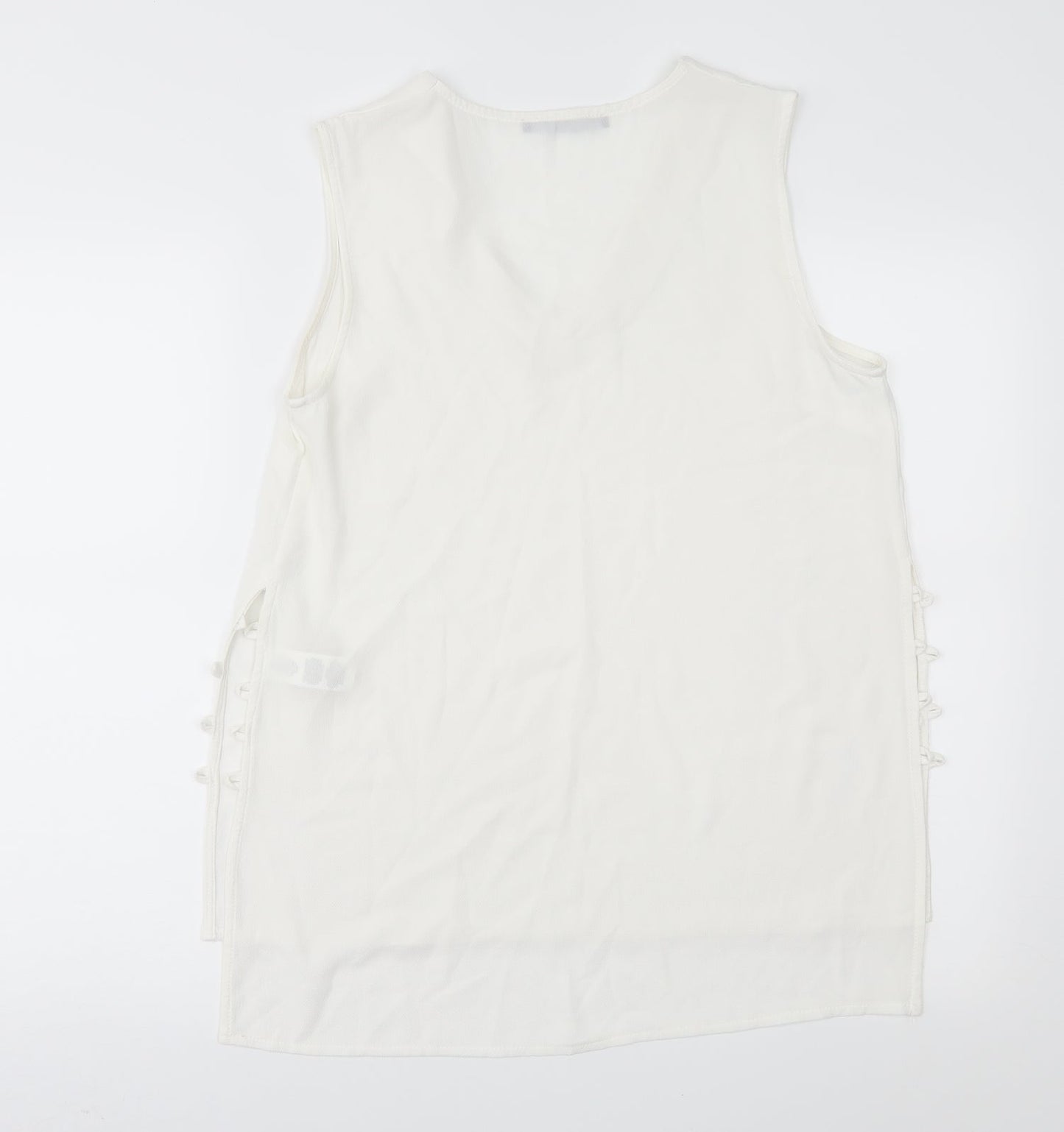 Atmosphere Womens White   Basic Blouse Size 12