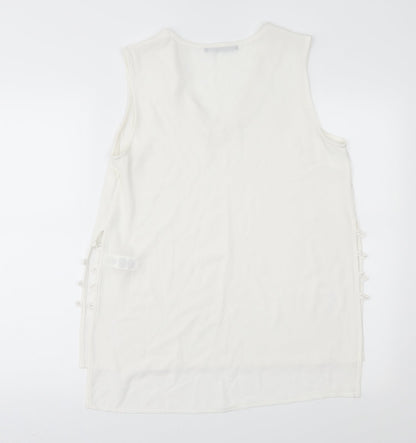Atmosphere Womens White   Basic Blouse Size 12