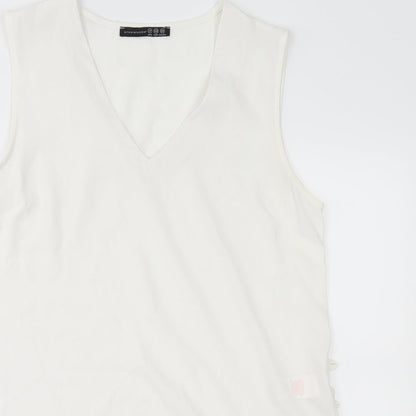 Atmosphere Womens White   Basic Blouse Size 12