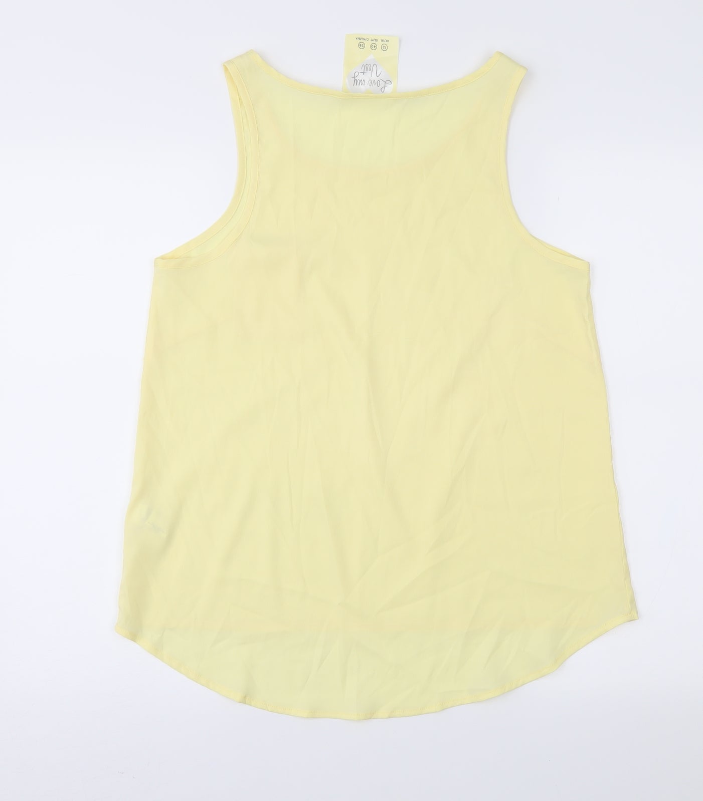 Atmosphere Womens Yellow   Basic Blouse Size 12
