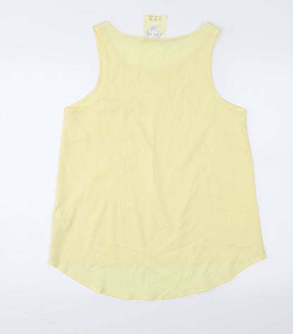 Atmosphere Womens Yellow   Basic Blouse Size 12