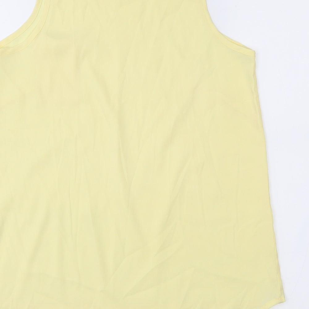 Atmosphere Womens Yellow   Basic Blouse Size 12