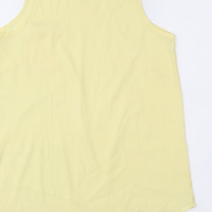 Atmosphere Womens Yellow   Basic Blouse Size 12