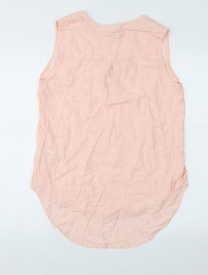 Womens UK Size 10 Atmosphere Pink Basic Blouse