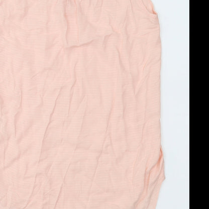 Womens UK Size 10 Atmosphere Pink Basic Blouse