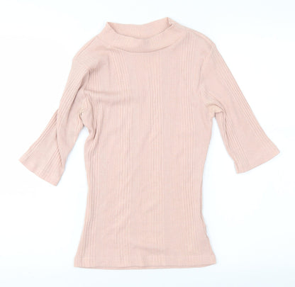 New Look Womens Pink   Basic T-Shirt Size 6