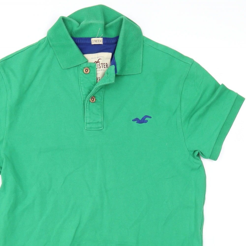 Hollister Mens Green    Polo Size XS