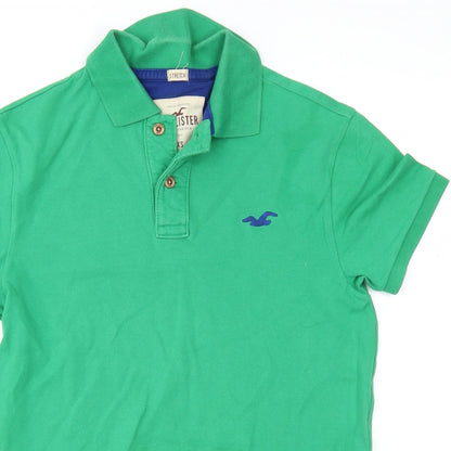 Hollister Mens Green    Polo Size XS