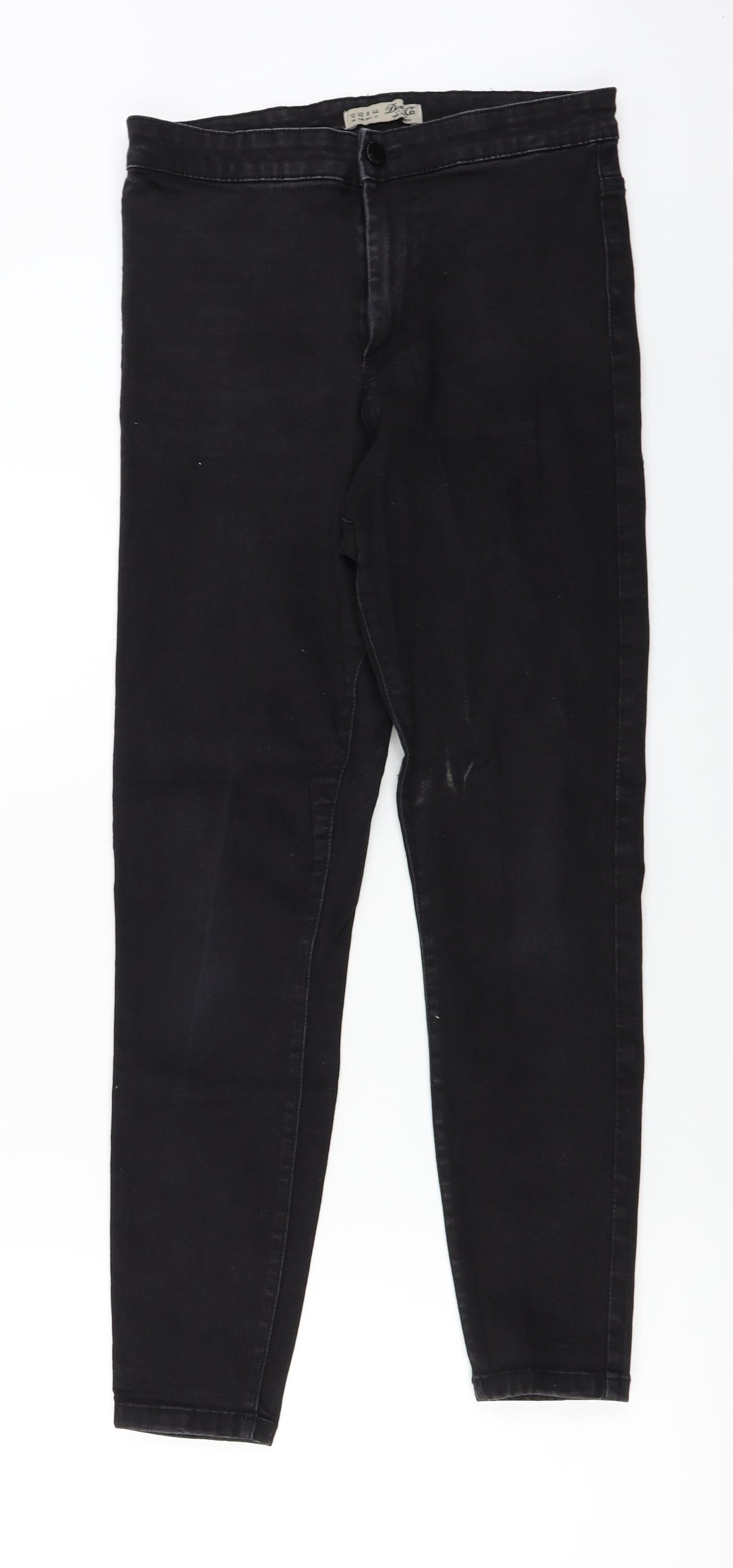 denim co Womens Black   Skinny Jeans Size 12 L25 in