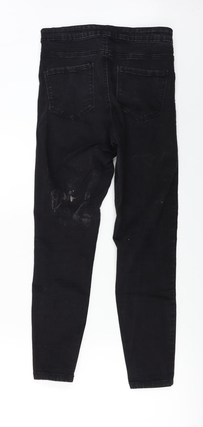 denim co Womens Black   Skinny Jeans Size 12 L25 in