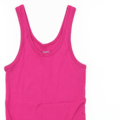 Papaya  Womens Pink   Basic T-Shirt Size 14