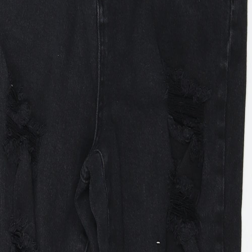 Boohoo  Womens Black   Skinny Jeans Size 12 L24 in