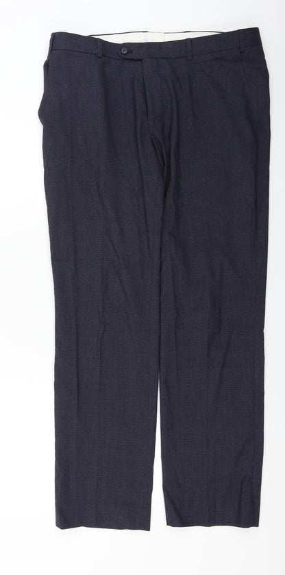 Womens UK Size 36 in Preworn Regular Fit  Blue Trousers