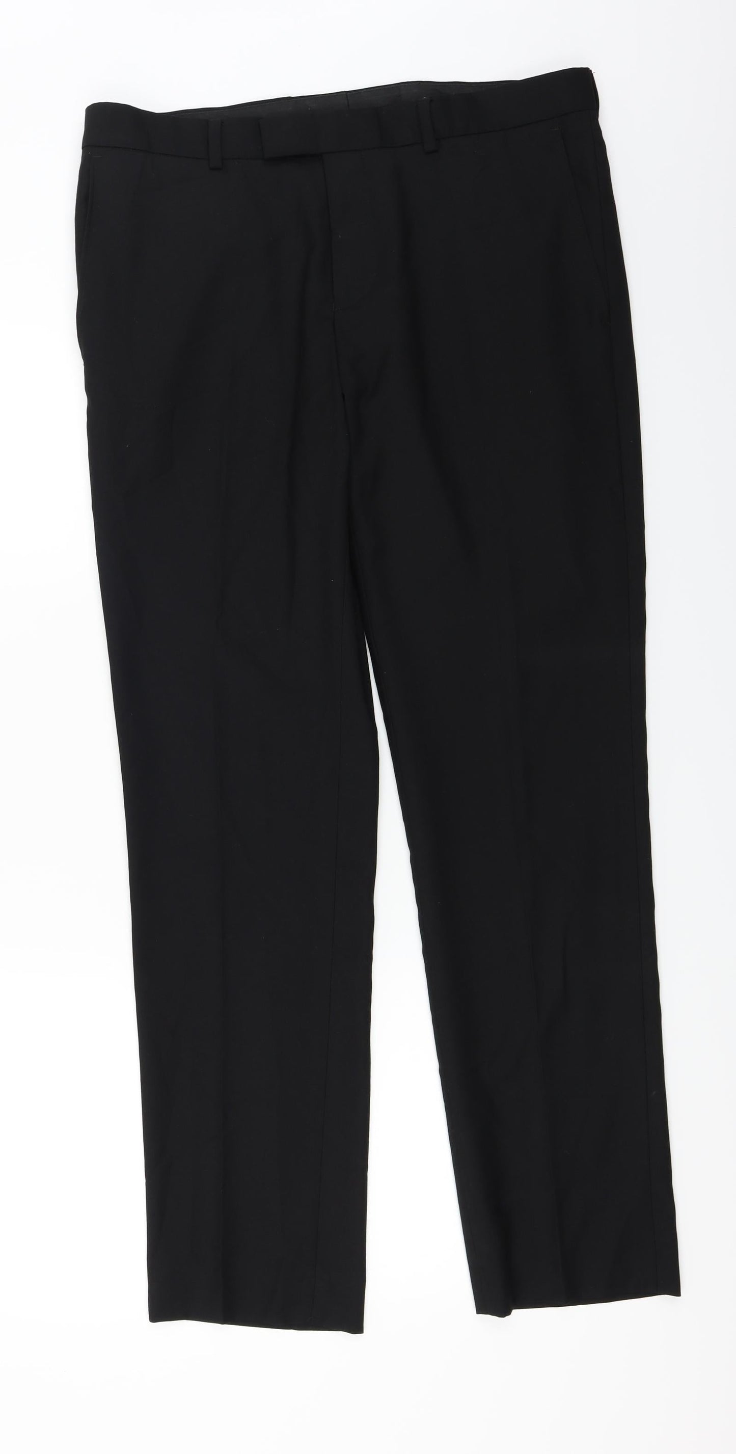 Preworn  Mens Black   Trousers  Size 34 in L28 in