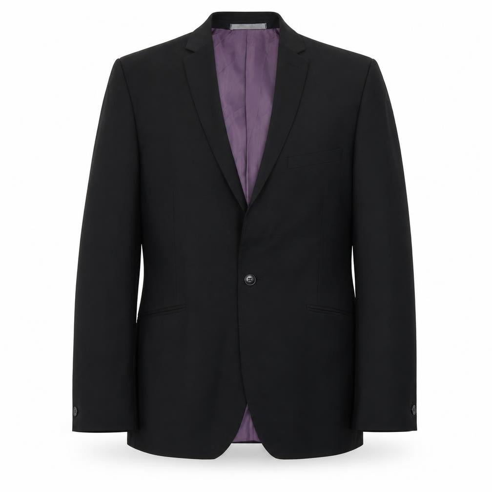 Red Herring Mens Black   Jacket Blazer Size 40